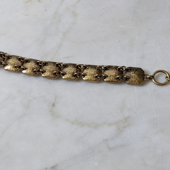 Chloe + Isabel Bracelet Rhinestone Antique Gold - Picture 3 of 9